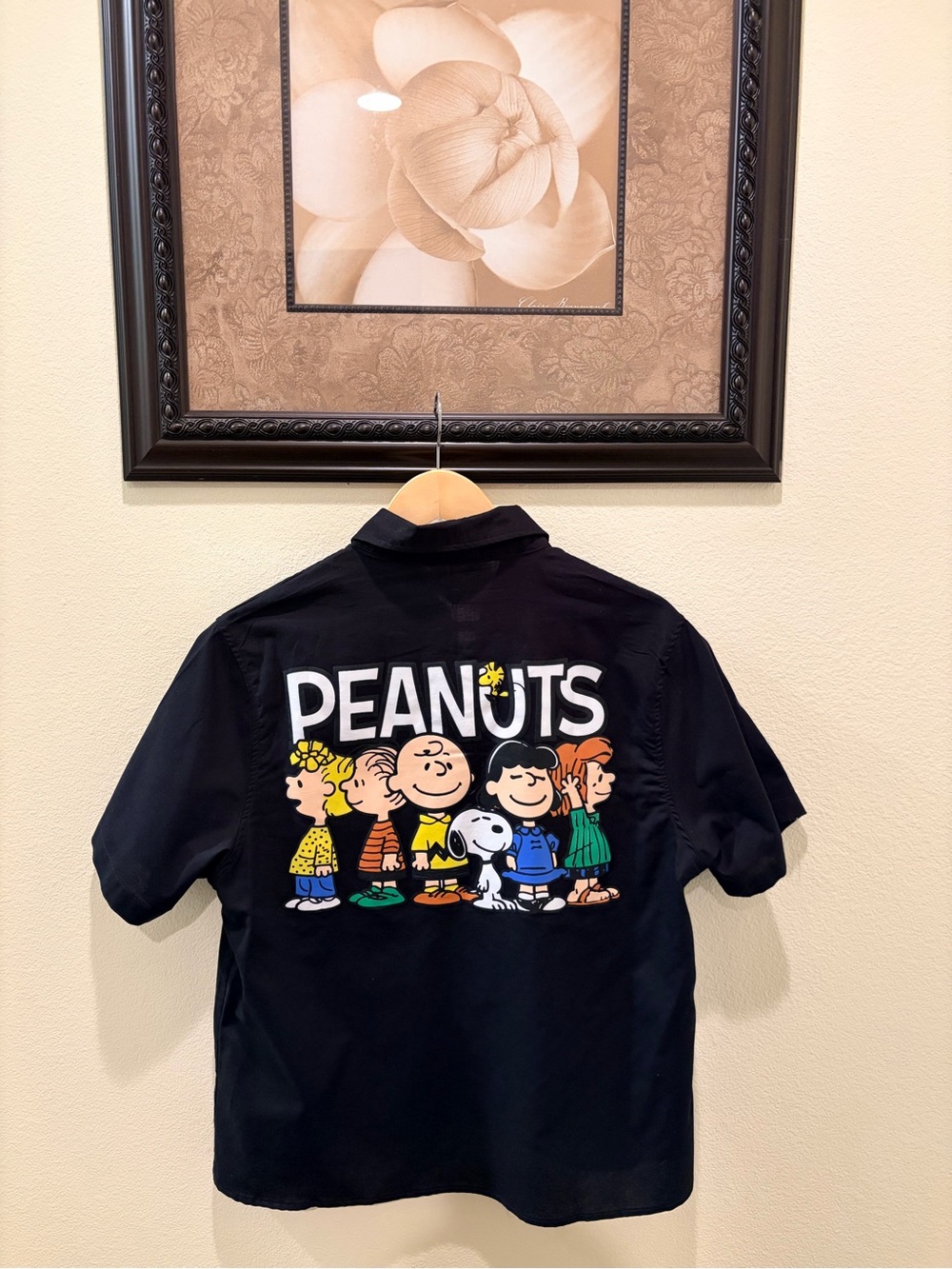 Lollipop One Size Peanuts/ Graphic Short-Sleeve Bangkok Black Top/ Shirt  NWT